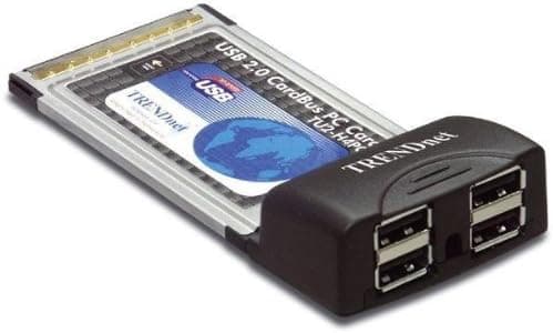 TRENDnet 4-Port USB 2.0 PC Card TU2-H4PC