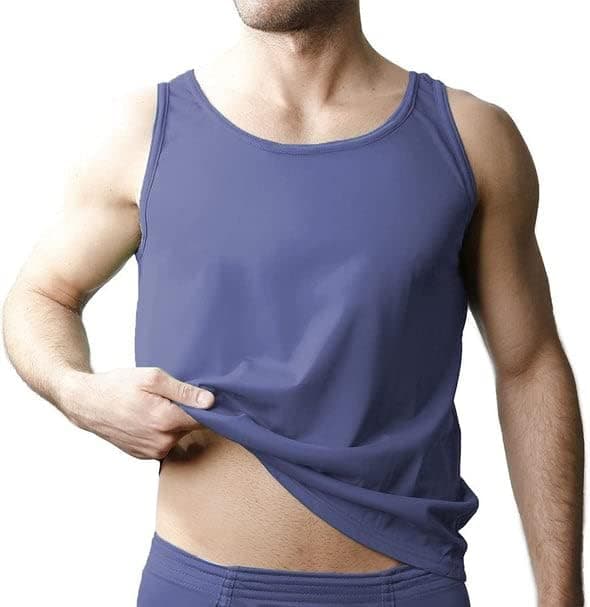 Players Mens Tricot Nylon Athletic Tank Shirt