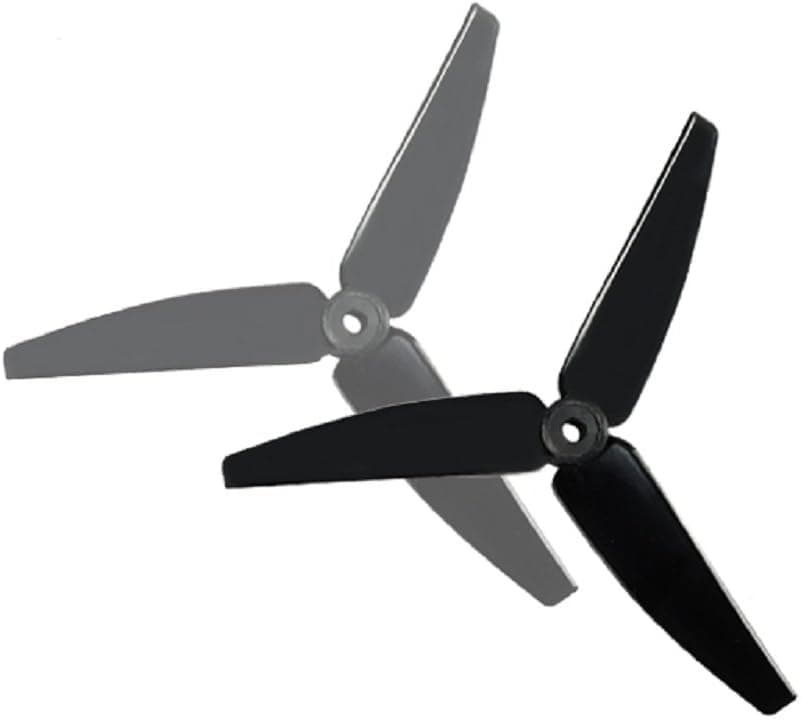 Microheli Plastic 3 Blade Propeller 82mm Tail Blade (BLACK) - BLADE 230 S