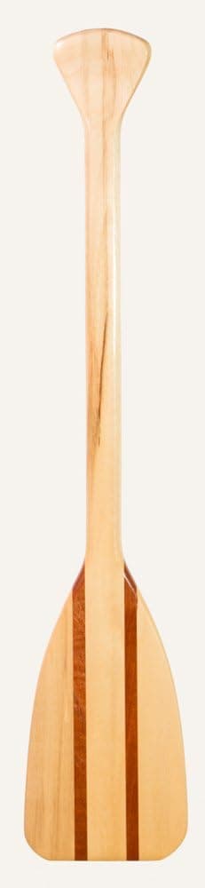 Caviness Boat Paddle/Oar - Wooden - 30" RD25 - New! - Twin Stripe Blade Design