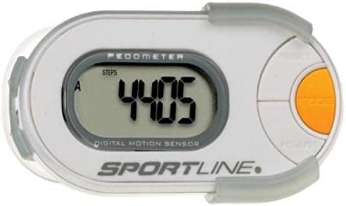 Sportline WV1915WH 310 Qlip Pedometer - White