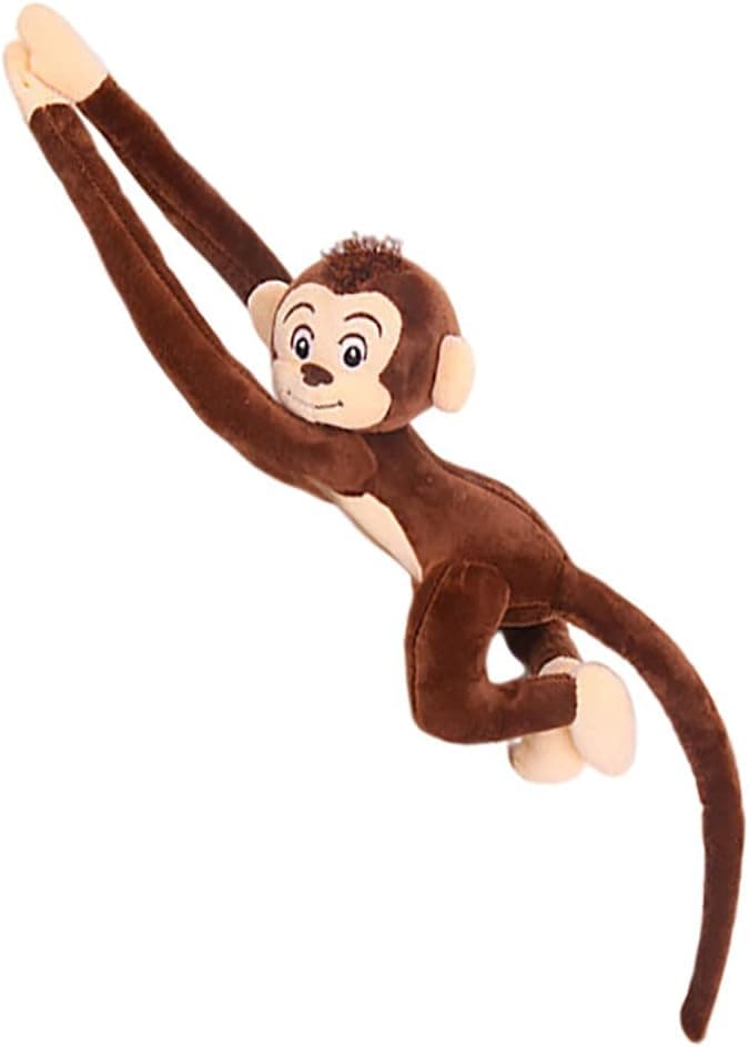 Wgxzyq Hanging Monkey Stuffed Animal, Stuffed Monkey Plush Toy, Great Gift for Kids Home Recor (27Inch)