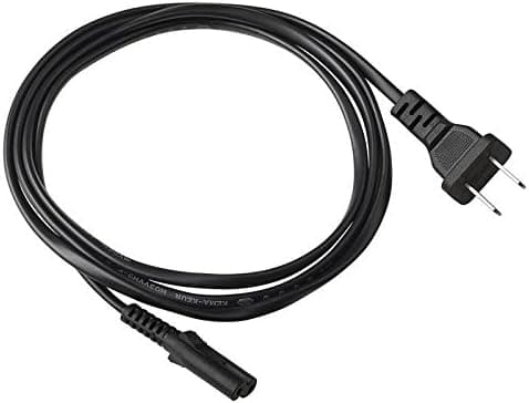 NiceTQ Replacement US 2Prong AC Power Cord Cable for Jensen CD-490 CD-472 A CD-475 CD-545 CD-560 Sport Stereo CD Radio Player