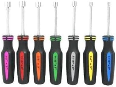 BR Tools Hollow Shaft Nut Driver - 7 Pieces