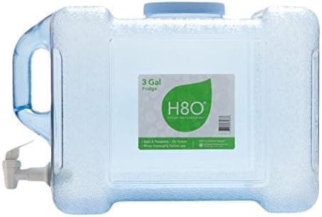 H8O Polycarbonate Portable Refrigerator Bottle with Valve