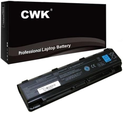 CWK Long Life Replacement Laptop Notebook Battery for Toshiba Satellite S70DT C55-A5302 C55-A5308 C55-A5309 S70DT C55-A5302 C55-A5308 C55-A5309 C55D-A5150 S75T-A7276 S845D-SP4212TL