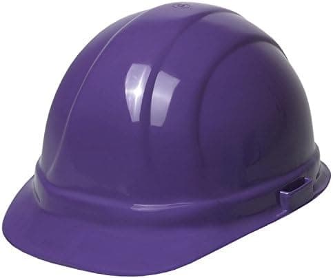 ERB 19988 Omega II Cap Style Hard Hat with Mega Ratchet, Purple