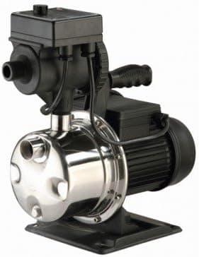 3/4 HP Automatic Booster Pump with Stainless Steel Housing and Controller with Adjustable Starting Pressure