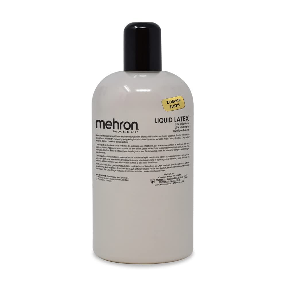 Mehron Makeup Liquid Latex (16 oz) (Zombie Flesh)