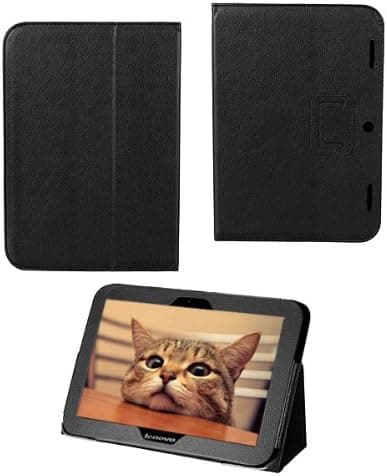 Folio PU Leather Slimbook Holder Case Cover Stand for Lenovo IdeaTab Tablet A2109