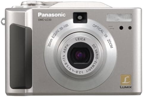 Panasonic Lumix DMC-LC33 3.2MP Digital Camera w/ 3x Optical Zoom