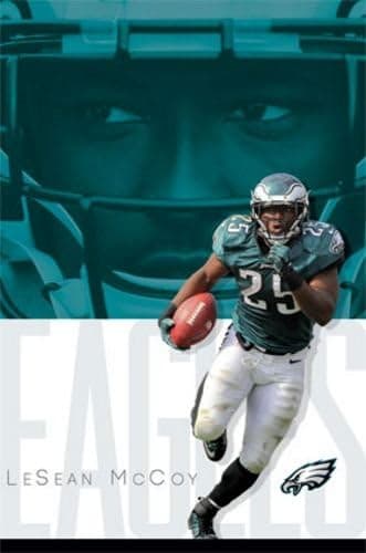 Philadelphia Eagles - L Mccoy 14 Poster 22 x 34in
