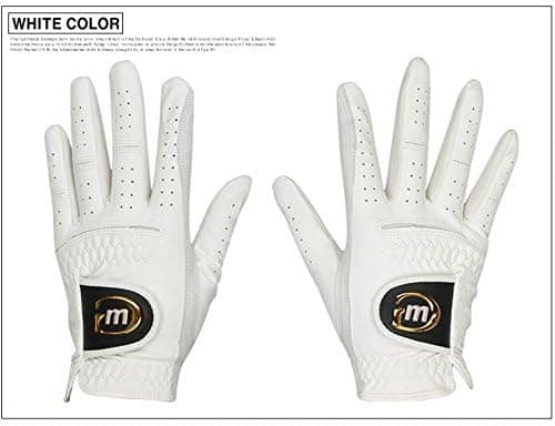 [Meridian] Golf gloves 1Pair Ladies Youth Junior Women white Red SS~XL Cabretta