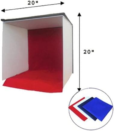 CowboyStuido 20-Inch Photography Easy-carry Square Tent Studio Light Box/Tent