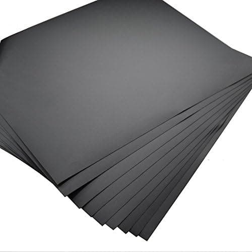 5 Sheets Sandpaper 1200 Grit Waterproof Paper 9"x11" Wet/dry Silicon Carbide