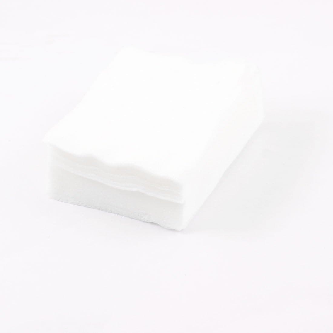 Make Up Square Shape White Facial Cotton Pads 80 Pcs for Lady