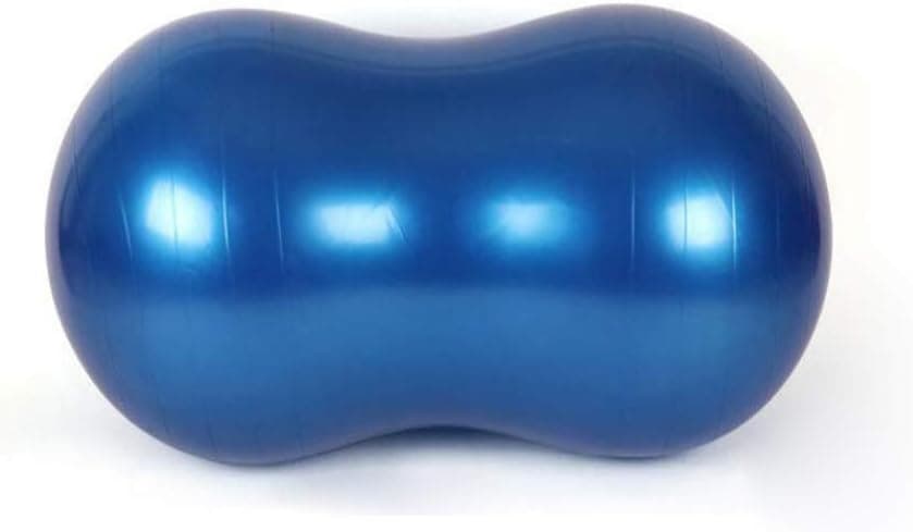 Maxspace Exercise Ball, Yoga Ball Peanut Ball Fitness Ball Stability Ball Balance Ball Thickened Explosion-Proof 35 x17in for Home Exercise Therapy Balance Labor Birthing Dog Training Muscle Tension