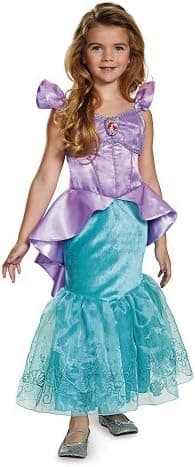 Ariel Prestige Disney Princess The Little Mermaid Costume, Medium/7-8