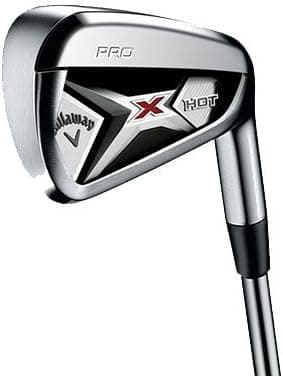 Callaway Golf X Hot Pro Irons Set (Set of 7 Total Clubs: 4-PW, Right Hand, Steel, 5.5)