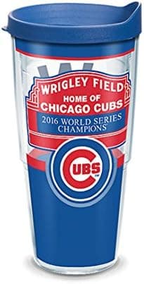 Chicago Cubs Marquee Tervis Tumbler with Lid, 24oz MLB