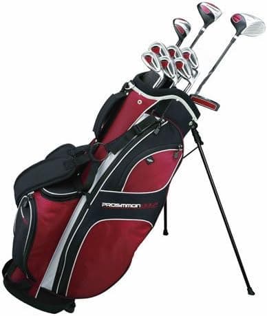 Prosimmon Golf DRK LEFTY Graphite Hybrid Club Set & Stand Bag