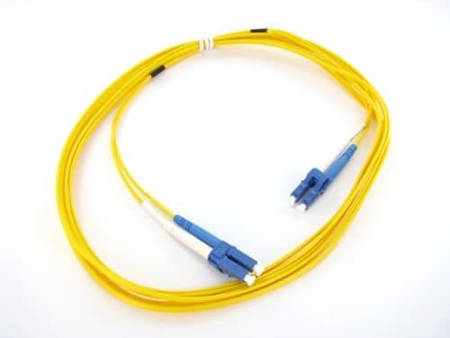 Quiktron 810-LL7-009 Single-Mode LC-LC Duplex Fiber Assembly, 3 Meter