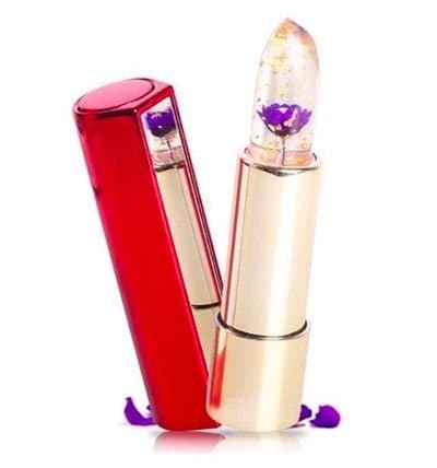 KAILIJUMEI Moisturizer lipsticks Lips Care Surplus Bright Flower Jelly Lipstick 4g x 4 PCS SET