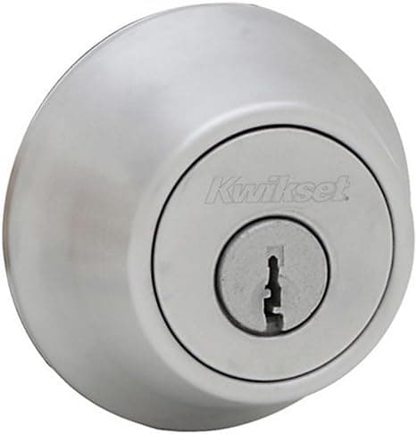 Kwikset 665 Double Cylinder Two Sided Deadbolt in Satin Chrome