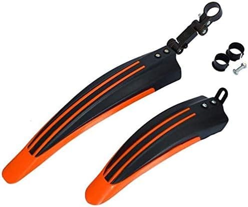 BlueSunshine Adjustable Road Mountain Bike Bicycle Cycling Tire Front/Rear Mud Guards Mudguard Fenders Set