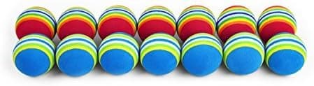 ELVES 14 pcs Elastic Sponge Indoor/Outdoor Golf Ball, Practice Ball/Golf Training Soft Balls,Golf EVA Ball,Golf Accessories