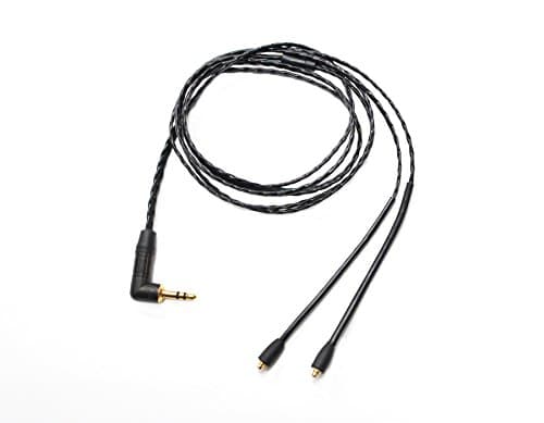 NOBUNAGA Labs PREMIUM black demon (KURO ONI) 3.5mmL type plug MMCX connector Li cable NLP-KRO