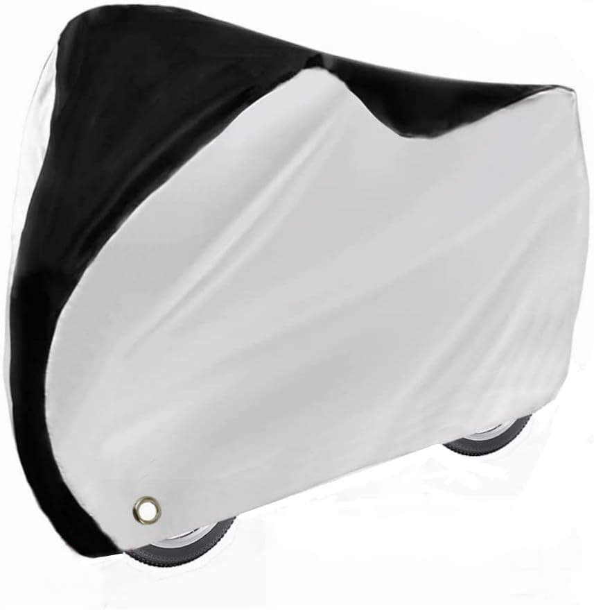Bike Covers, Outdoor Waterproof Bicycle Covers with Lock Hole for Mountain Road Electric Bikes