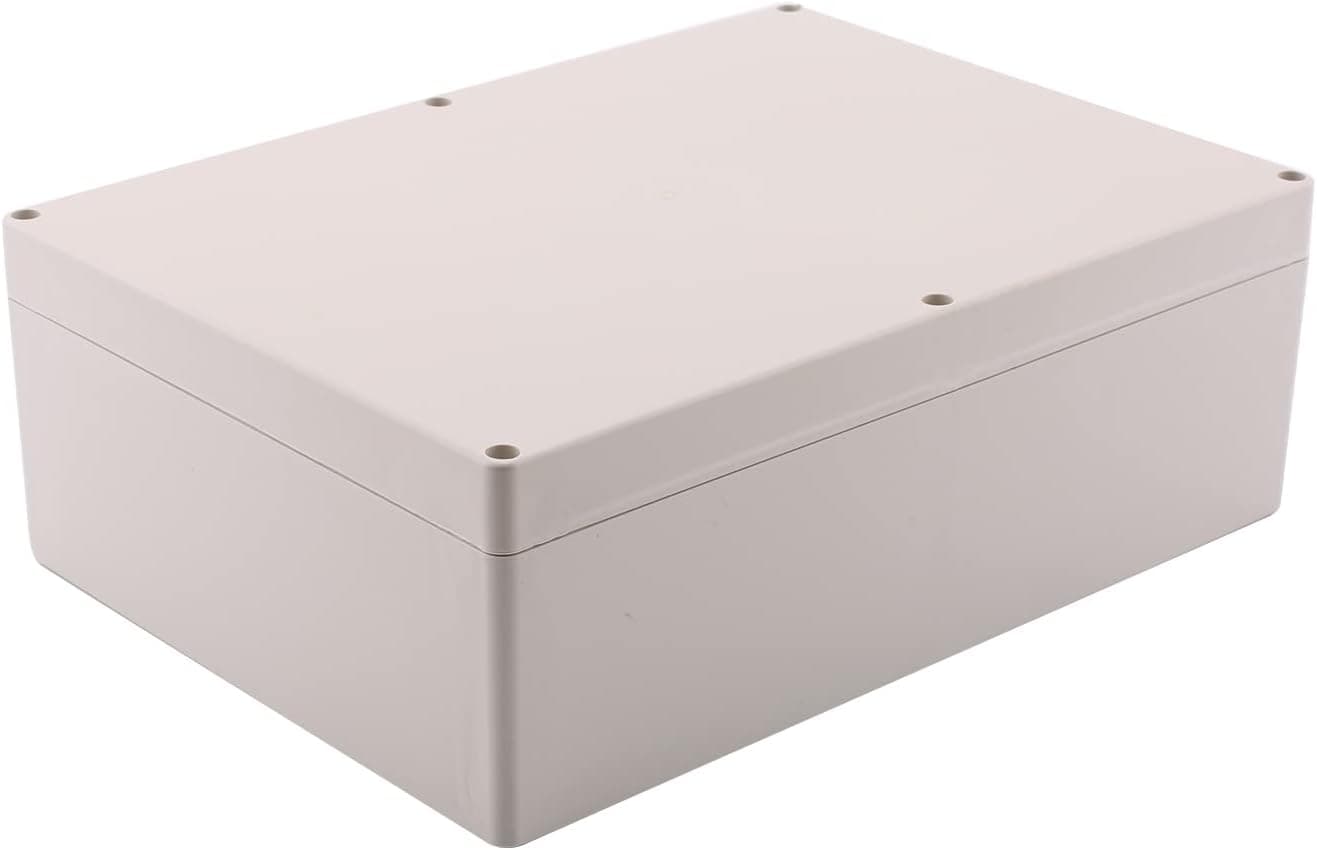 Fielect Junction Box, ABS Plastic IP65 Waterproof Electrical Box Case Universal Electrical Project Enclosure, 11.42" x 8.27" x 3.94"