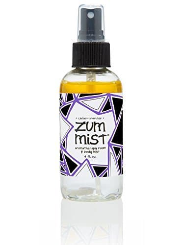 Indigo Wild Zum Mist Aromatherapy Room Body Mist Cedar-Lavender 4 fl oz, Clear