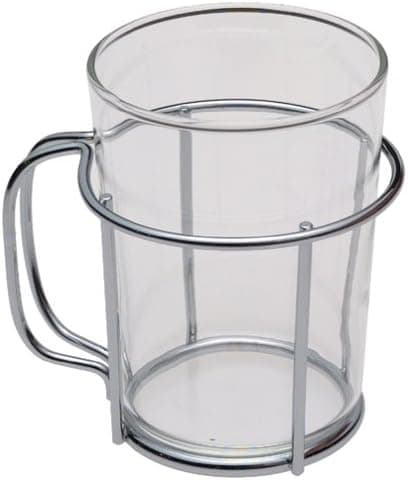 WMF Zeno Stainless Steel and Glass Tea Glass