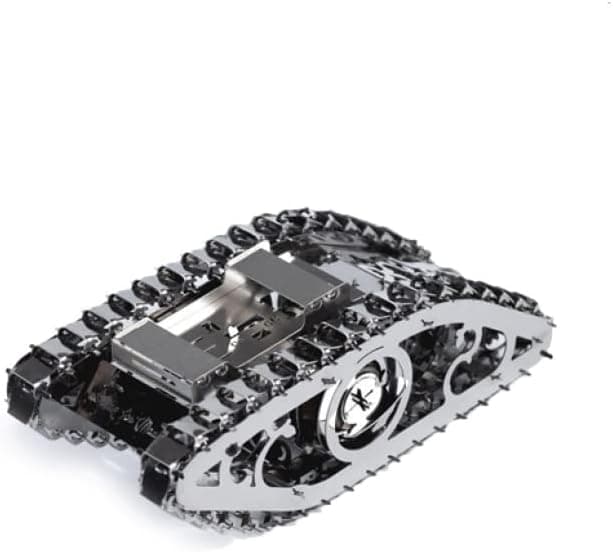 Model Tank Kit Steampunk Dieselpunk Scale Model 3D Model kit Marvel Tank 2 Moving Wind-Up Tank Model 3D Puzzle for Adults Metal DIY Kit Metal Model Collectible Construction Set of a Steampunk Tank