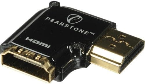 Pearstone HDMI 90-Degree Adapter - Vertical Flat Right