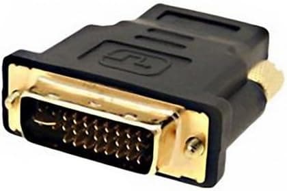 Gold Plated DVI-I Dual-Link 24+5 Male to HDMI Female Adapter