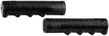 Retro-Style Super Grip Replacement Bike Handlebar Grips - Choose Black, Blue or Red
