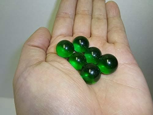 Uranium Emerald Marbles 6 Pack