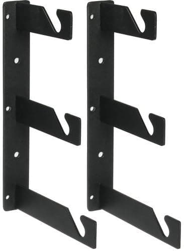 Impact Background Triple Hooks (Pack of Two, Black)