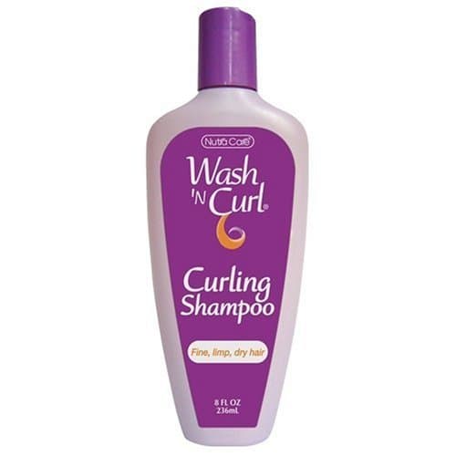 Wash & Curl Curling Shampoo for Fine, Limp, Dry Hair, 8-Ounce Bottles (Pack of 6)