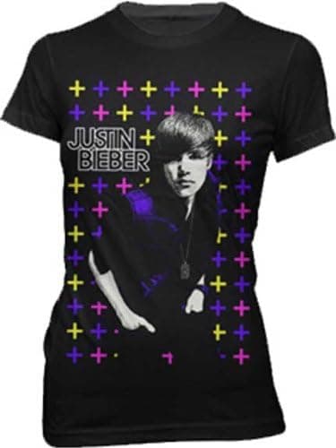 Bravado Juniors Justin Bieber Cross Women'S T-Shirt