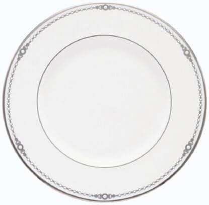 Lenox Pearl Platinum Accent Plate, White