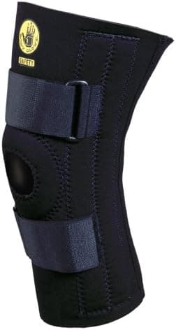Body Glove 90128 MVP Breathable Neoprene Stabilizing Knee Support, Black, X-Large
