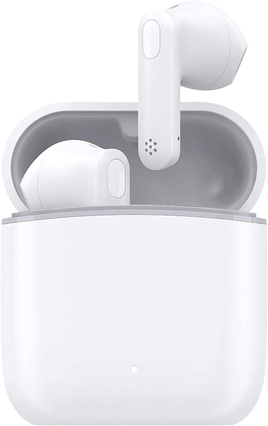 Otium Noise Cancelling Wireless in Ear Bluetooth with Mic Deep Bass, Foldable Comfortable Earpads 30H Playtime for Travel/Work/TV/Computer/Cellphone