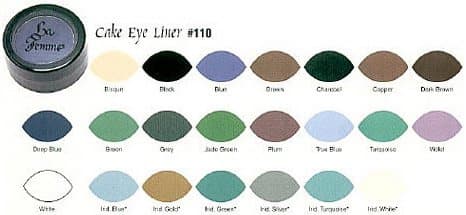 La Femme Cake Eye Liner in Black