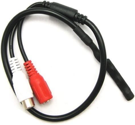 HDView High Sensitive Audio Pickup Device Mini Microphone for Security CCTV Surveillance Sound Voice Monitor