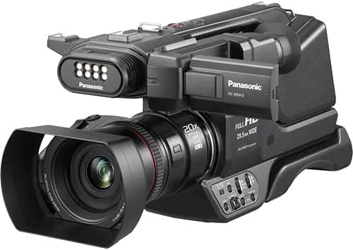 Panasonic HC-MDH3 AVCHD Shoulder Mount Camcorder with LCD Touchscreen & LED Light (PAL Sysytem)