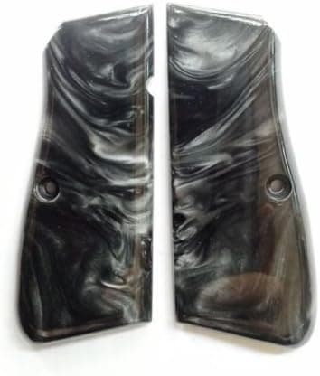 Resin Polyester Pearl Browning Hi Power Hp Handgun Handmade Grips Full